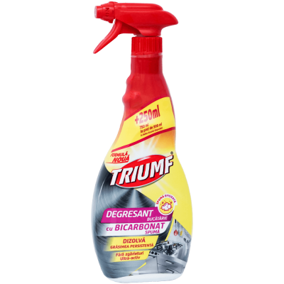 Degresant spuma cu bicarbonat 750 ml pentru bucatarie Triumf